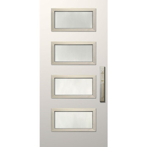 FiberCraft | Santa Monica 4 Lite Contemporary with Aluminum Frame | 6'8" Tall