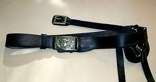 Original U.S. Civil War Officer's Sword Belt with Model 1851