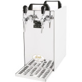 Designed for instant beverage chilling and rapid dispensing, the CONTACT 40/K-us is a powerful countertop dry flash chilling dispenser ideal for home entertainers, corporate events, garden parties, and even commercial use. With its dual-tap design, you can cool and serve two beverages simultaneously, making it a versatile on-demand chiller for a variety of settings.

This desktop beverage chiller delivers a maximum cooling capacity of 13 gallons per hour, ensuring drinks are served ice-cold with minimal wait. Whether you're outfitting a bar, pop-up, or point-of-sale counter, the CONTACT 40 brings instant chilling power where you need it most.