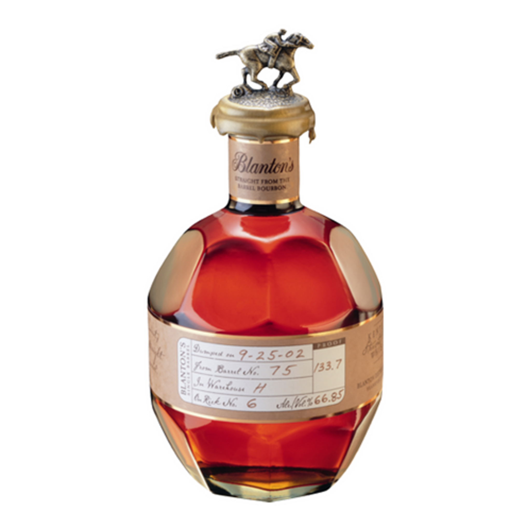 Blanton's Straight from the Barrel Bourbon Whiskey (750ml)