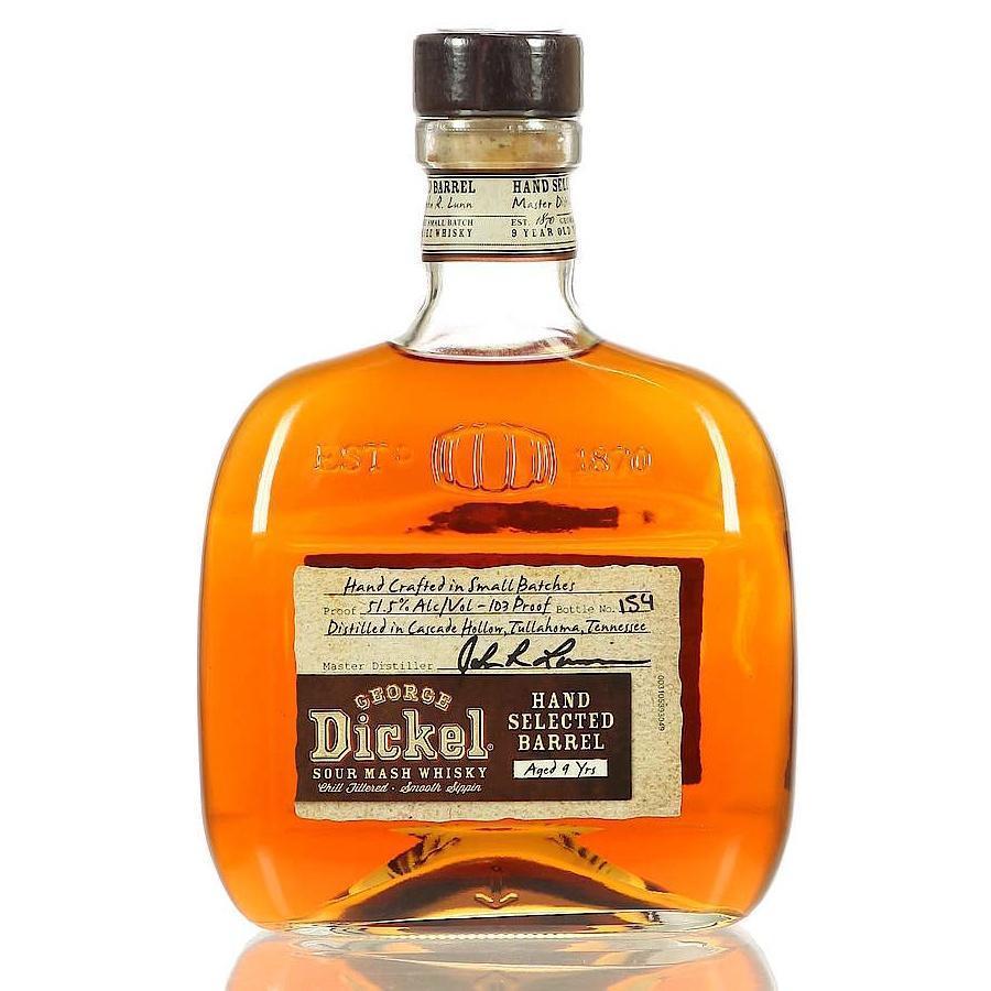 George Dickel Hand Selected Barrel 9 Years Tennessee Whiskey (750ml)