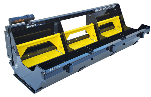 Sokoke 92" Magnetic Sweeper for Loaders and Skid Steers