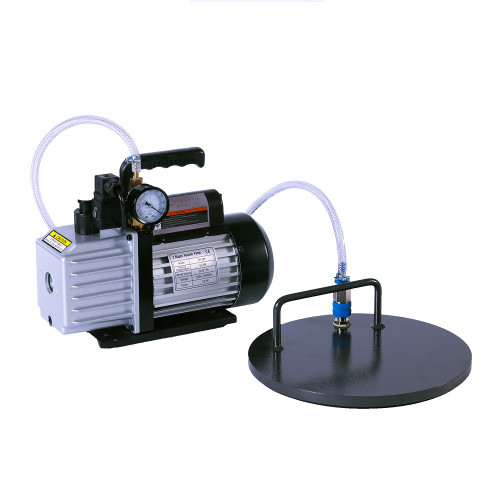 Vacuum Adapter Kit (Round) 11 13/16", includes pump.