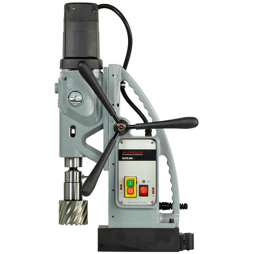 3-1/8" Magnetic Drill Press  80mm - 4 Speed Gearbox, Sensortec, Gyro-Tec