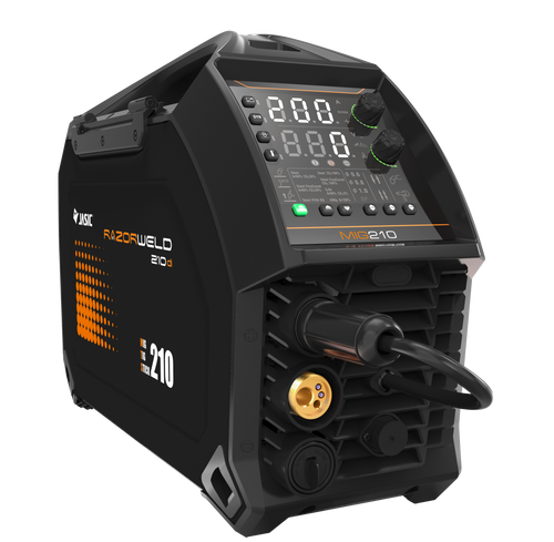 Razor Weld 210 Amp Mig/Arc/Tig Digital Welding Inverter with Mig Torch