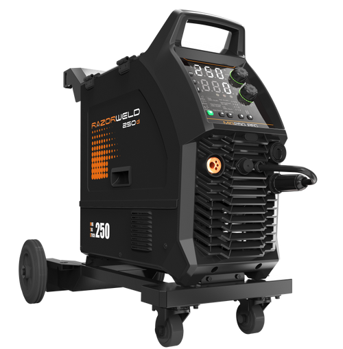 Razor Weld 250 Amp Mig/Arc/Tig Digital Welding Inverter with Mig Torch