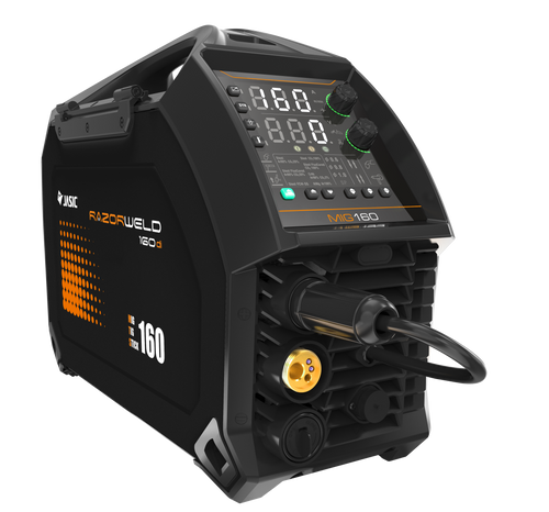 Razor Weld 160 Amp Tig/Arc/Mig Digital Welder Inverter with Tig Torch