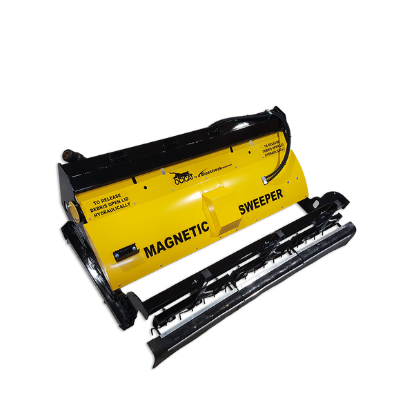 Ocicat 76" Debris Magnetic Sweeper for Skid Steer or Track Loaders