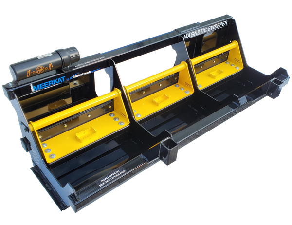 Meerkat 67" Magnetic Sweeper for Skid Steers and Track Loaders
