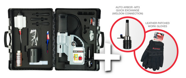 2" Magnetic Drill Press 50mm with Accessory Kit