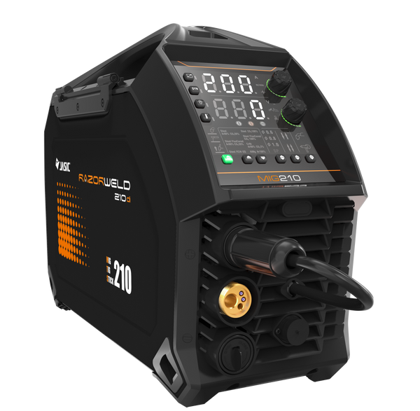 Razor Weld 210 Amp Mig/Arc/Tig Digital Welding Inverter with Tig Torch