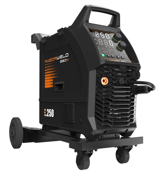 Razor Weld 250 Amp Mig/Arc/Tig Digital Welding Inverter with Tig Torch
