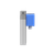 RHM 04 - 1/4" Connection Size Standard Sensor | Side View