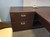 USED GLOBAL ZIRA L DESK SETS IN ESPRESSO 7 x 9