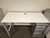 $595 each Used 24x72 Steelcase Standing Height Desk with Storage Cabinet with Locker. 20 Available