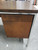 Vintage Mid Century 1960's 1970's Lehigh Leopold 36Dx67W Executive Desk with Chrome Legs