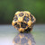 big skull d20 gold dice