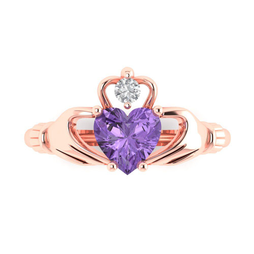 Claddagh Engagement Ring