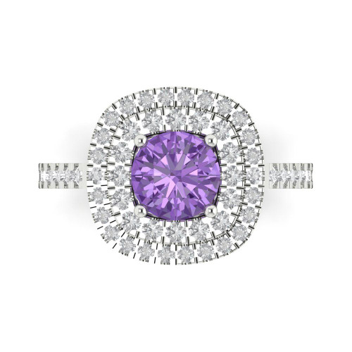 1.615 cttw Round-Cut Solitaire Engagement Ring