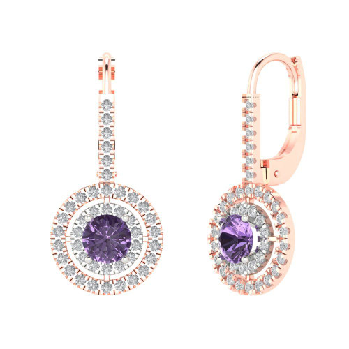 4.5mm Drop Earrings