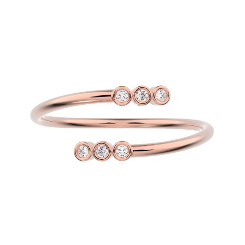 0.06 cttw Round-Cut Wedding Band — Design G100+G101+G102
