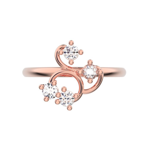 0.16 cttw Round-Cut Cluster Ring — Design G1051+G1052+G1053