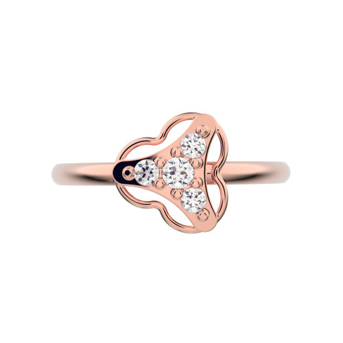 0.075 cttw Round-Cut Halo Engagement Ring — Design G1135+G1136+G1137