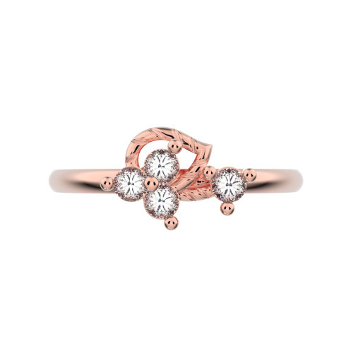 0.12 cttw Round-Cut Cluster Ring — Design G1576+G1577+G1578