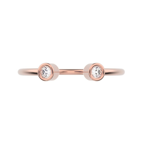 0.06 cttw Round-Cut Wedding Band — Design G1660+G1661+G1662