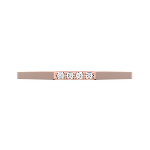 0.04 cttw Round-Cut Eternity Wedding Band