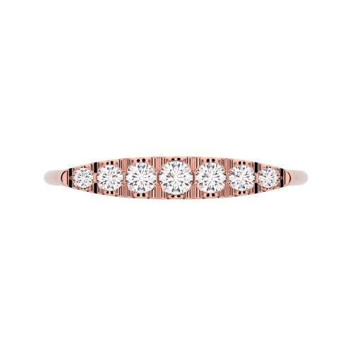 0.16 cttw Round-Cut Eternity Wedding Band — Design G1726+G1727+G1728