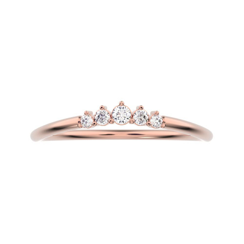 0.075 cttw Round-Cut Wedding Band — Design G1822+G1823+G1824