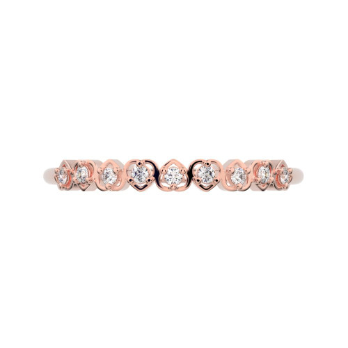 0.09 cttw Round-Cut Eternity Wedding Band — Design G1924+G1925+G1926