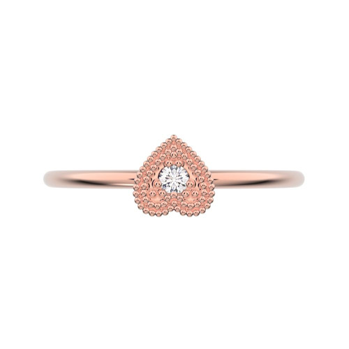 0.03 cttw Round-Cut Halo Engagement Ring — Design G2008+G2009+G2010