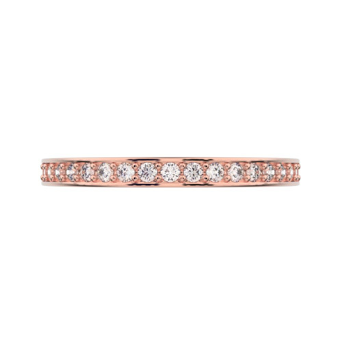 0.285 cttw Round-Cut Eternity Wedding Band