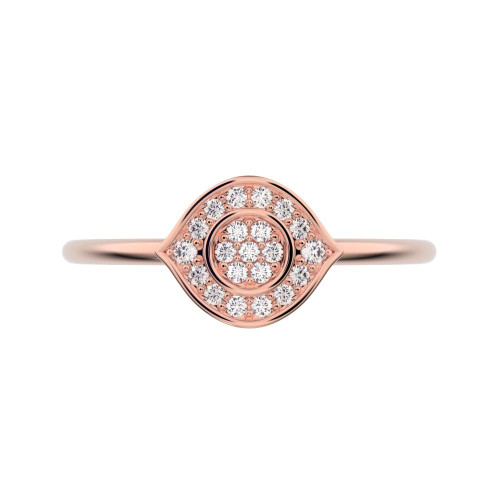 0.115 cttw Round-Cut Halo Engagement Ring — Design G2110+G2111+G2112
