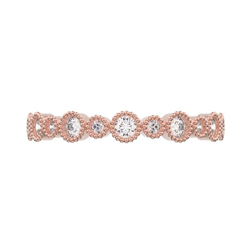 0.27 cttw Round-Cut Eternity Wedding Band — Design G2158+G2159+G2160