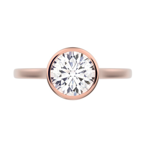 1.28 cttw Round-Cut Solitaire Engagement Ring
