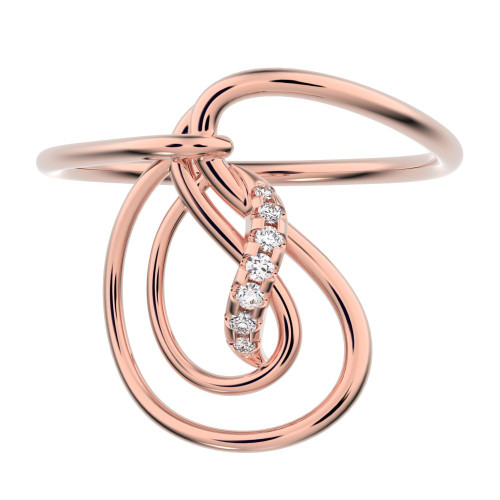 0.0425 cttw Round-Cut Ring