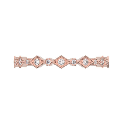 0.1 cttw Round-Cut Eternity Wedding Band — Design G799+G800+G801