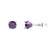 0.5 cttw 4.0mm Round-Cut Stud Earrings — Design E022