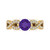 1.42 cttw Round-Cut Solitaire Engagement Ring with Accents — Design 323