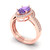 Marquise-Cut Halo Bridal Set