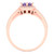 Marquise-Cut Halo Bridal Set
