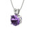 2.5 cttw 9mm Round-Cut Solitaire Pendant Necklace — Design 35+37+730