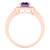 1.335 cttw Round-Cut Solitaire Engagement Ring with Accents