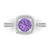 1.335 cttw Round-Cut Solitaire Engagement Ring with Accents