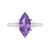 2.5 cttw Marquise-Cut Solitaire Engagement Ring