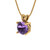 1 cttw Round-Cut Solitaire Pendant Necklace — Design 714+720+724