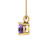 1 cttw Round-Cut Solitaire Pendant Necklace — Design 714+720+724